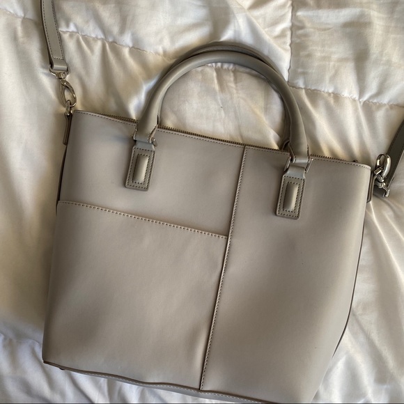 NWT Vera Bradley Composition Satchel Dove Gray - Picture 2 of 7